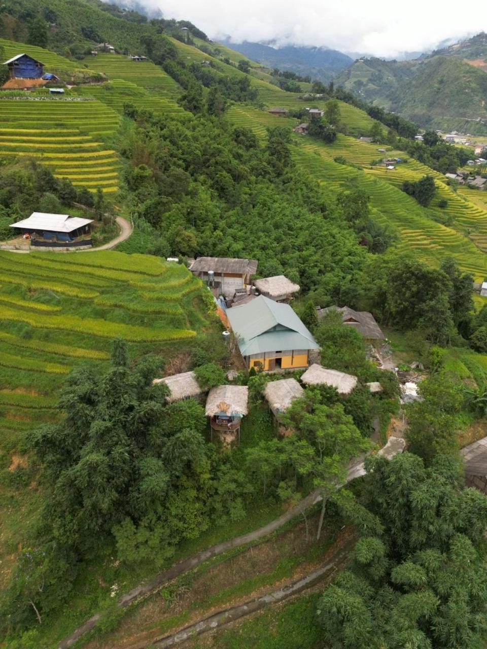 Eco Hills Homestay Sapa Exterior foto